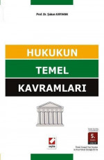 Hukukun Temel Kavramları - Şaban Kayıhan E-Kitap İndir